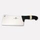 Cleaver with Stainless Steel blade and Nylon handle. Millennium3 line. 406 - Coltellerie Paolucci