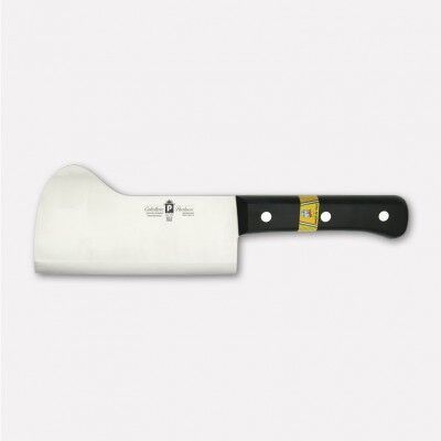 Bari type cleaver with stainless steel blade and POM handle. Millennium3 line. 595 - Paolucci Cutlery