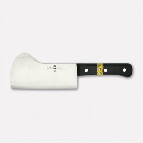 Bari-type cleaver with stainless steel blade, POM handle. Millennium3 line. 595 - Coltellerie Paolucci