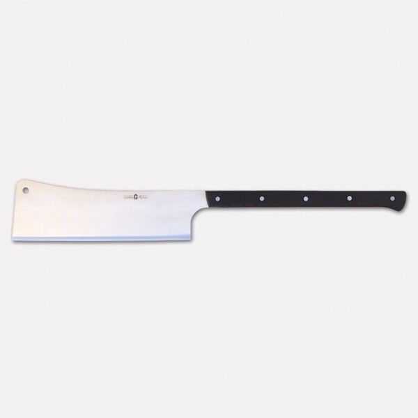 Cleaver with stainless steel blade, POM handle. Millennium3 line. 548 - Paolucci Cutlery