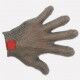 Stainless steel 5 finger glove with hook, Various sizes available. 9008 - Paolucci Cutlery