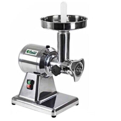 Professional meat grinder 12B with grinding group in cast iron treated for food. 750 Watt. Aluminium structure - Fimar