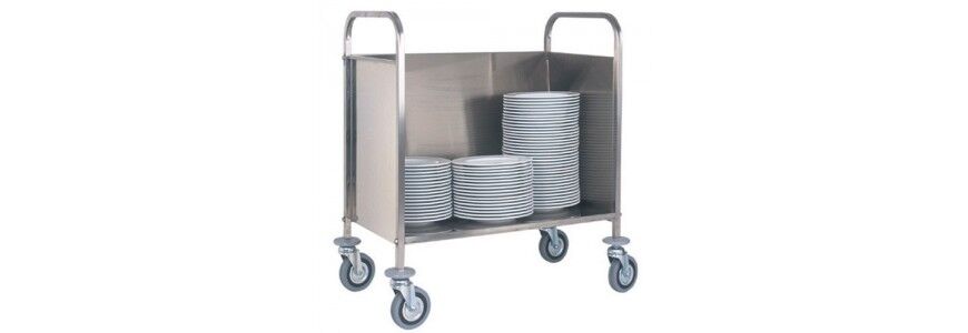 Trays, glasses and baskets