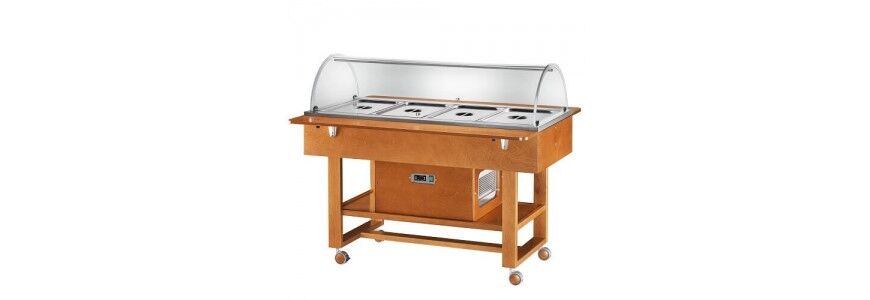 Heated trolleys